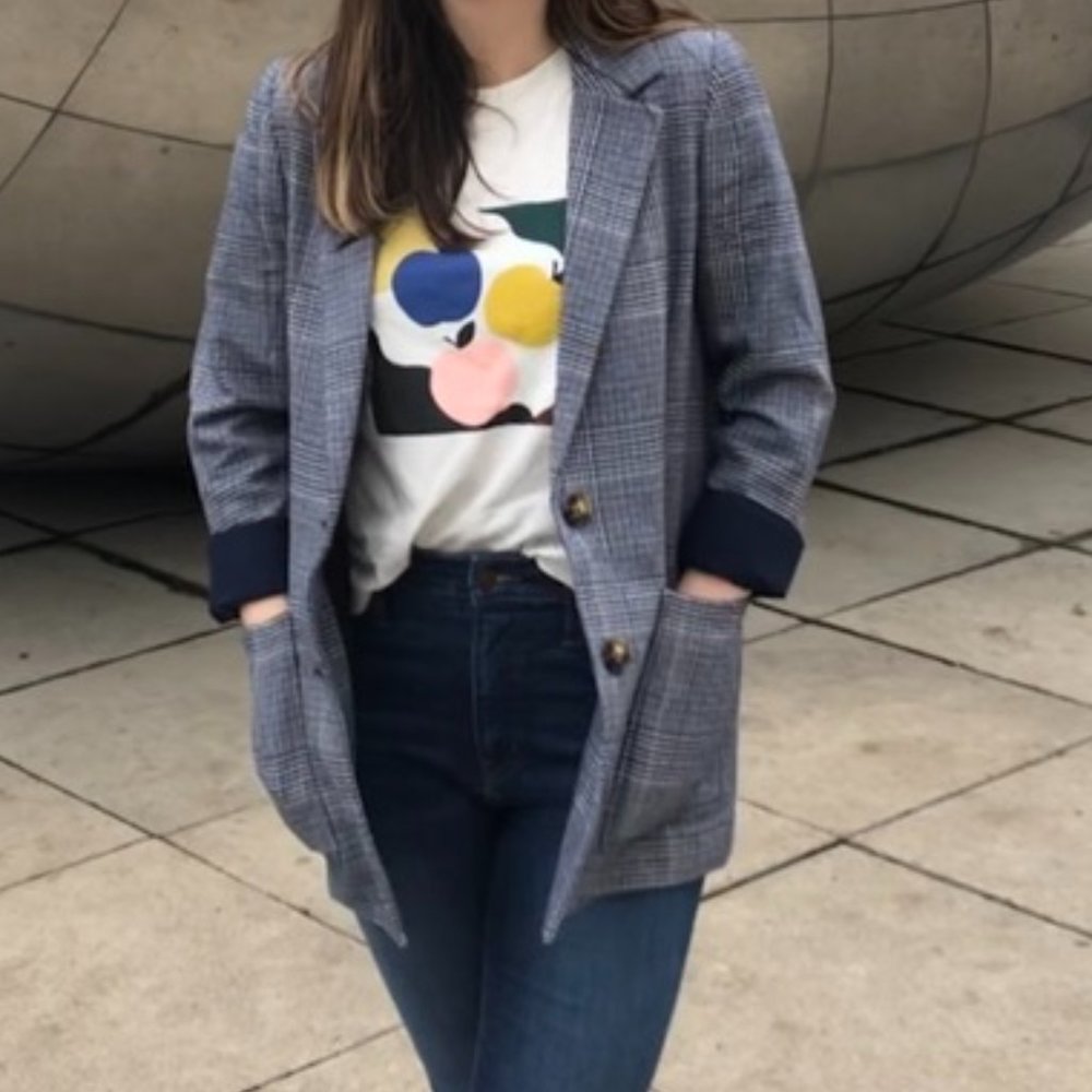 Tweed Blazer (Madewell)